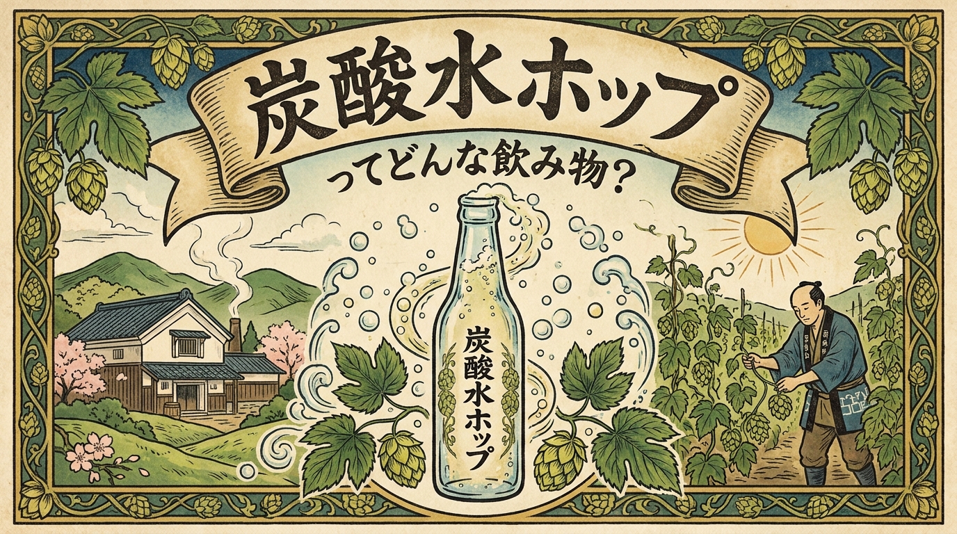 炭酸水ホップってどんな飲み物？