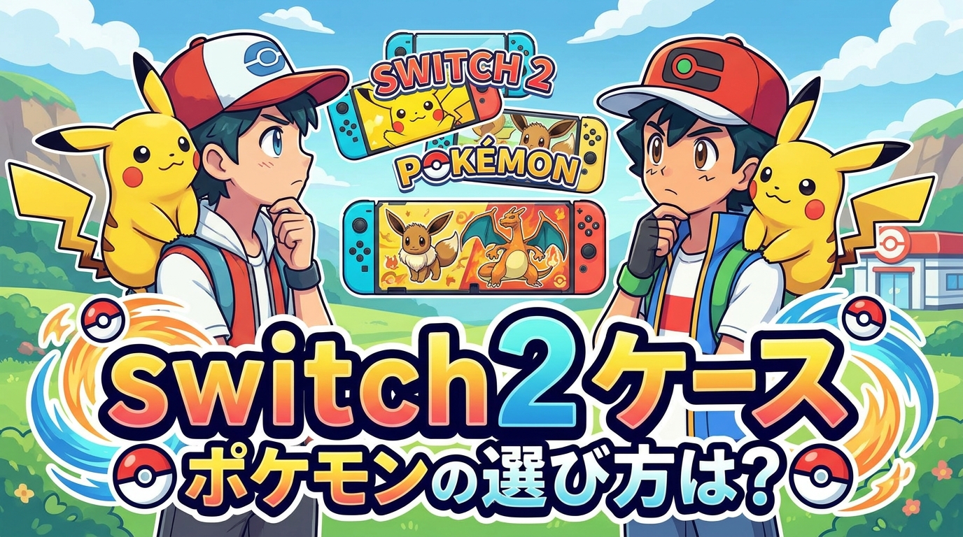 switch2 ケース ポケモンの選び方は？