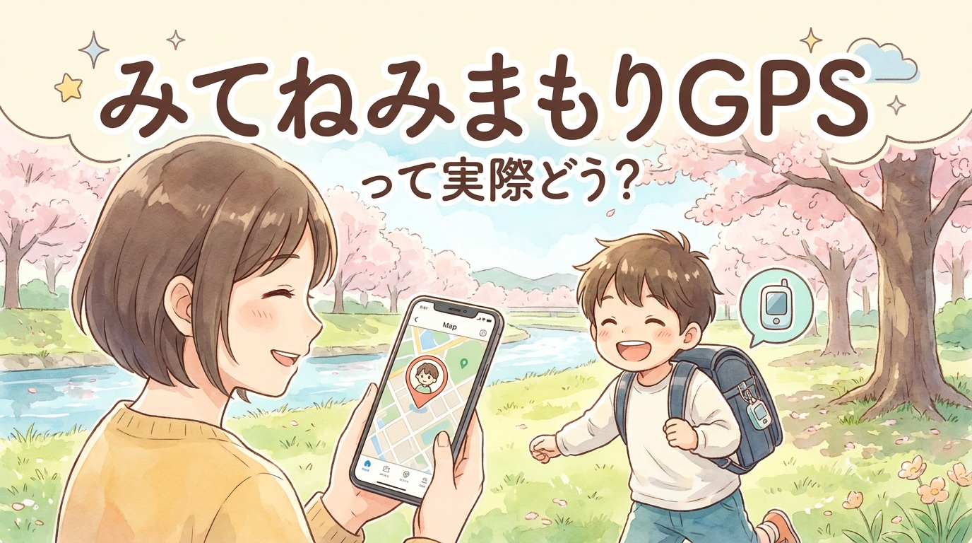 みてねみまもりgpsって実際どう?