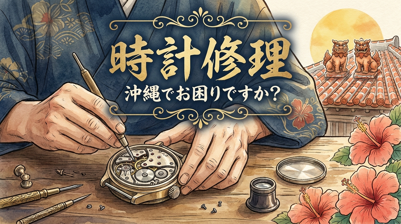 時計修理 沖縄でお困りですか?