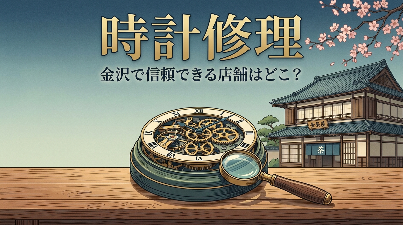 時計修理 金沢で信頼できる店舗はどこ？