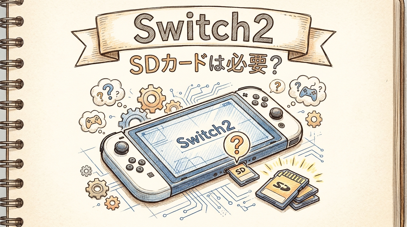 Switch2 SDカードは必要?