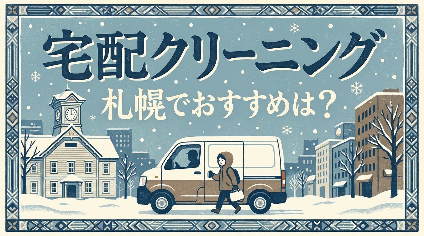 宅配クリーニング 札幌でおすすめは?