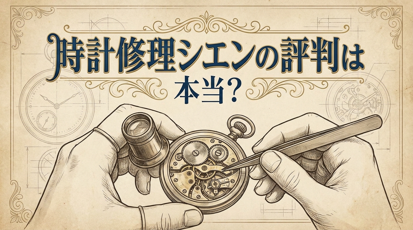 時計修理シエンの評判は本当？