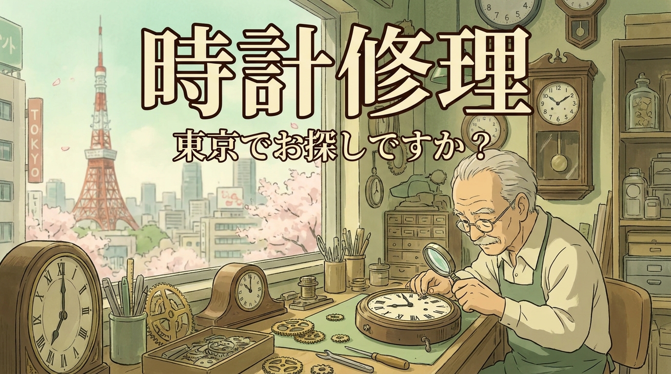 時計修理 東京でお探しですか?