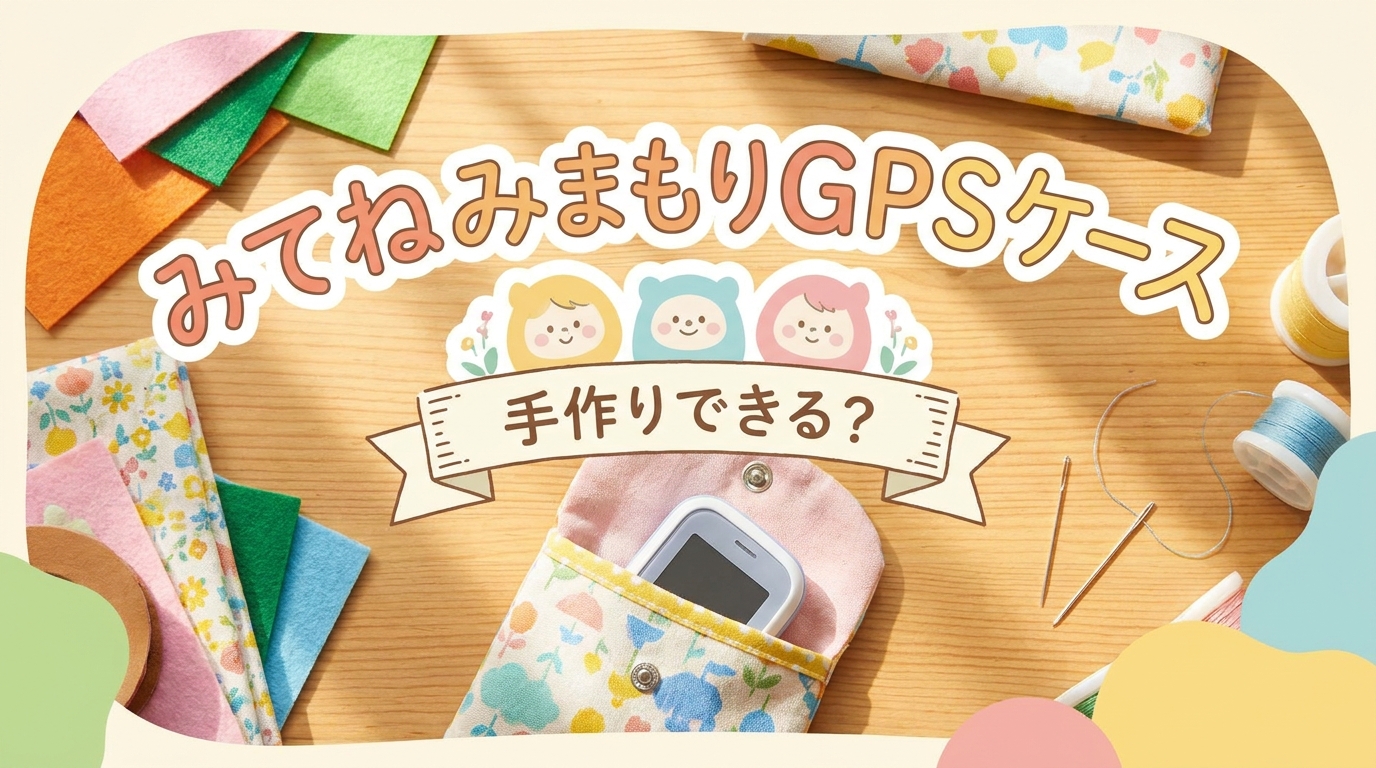 みてねみまもりGPSケース手作りできる？