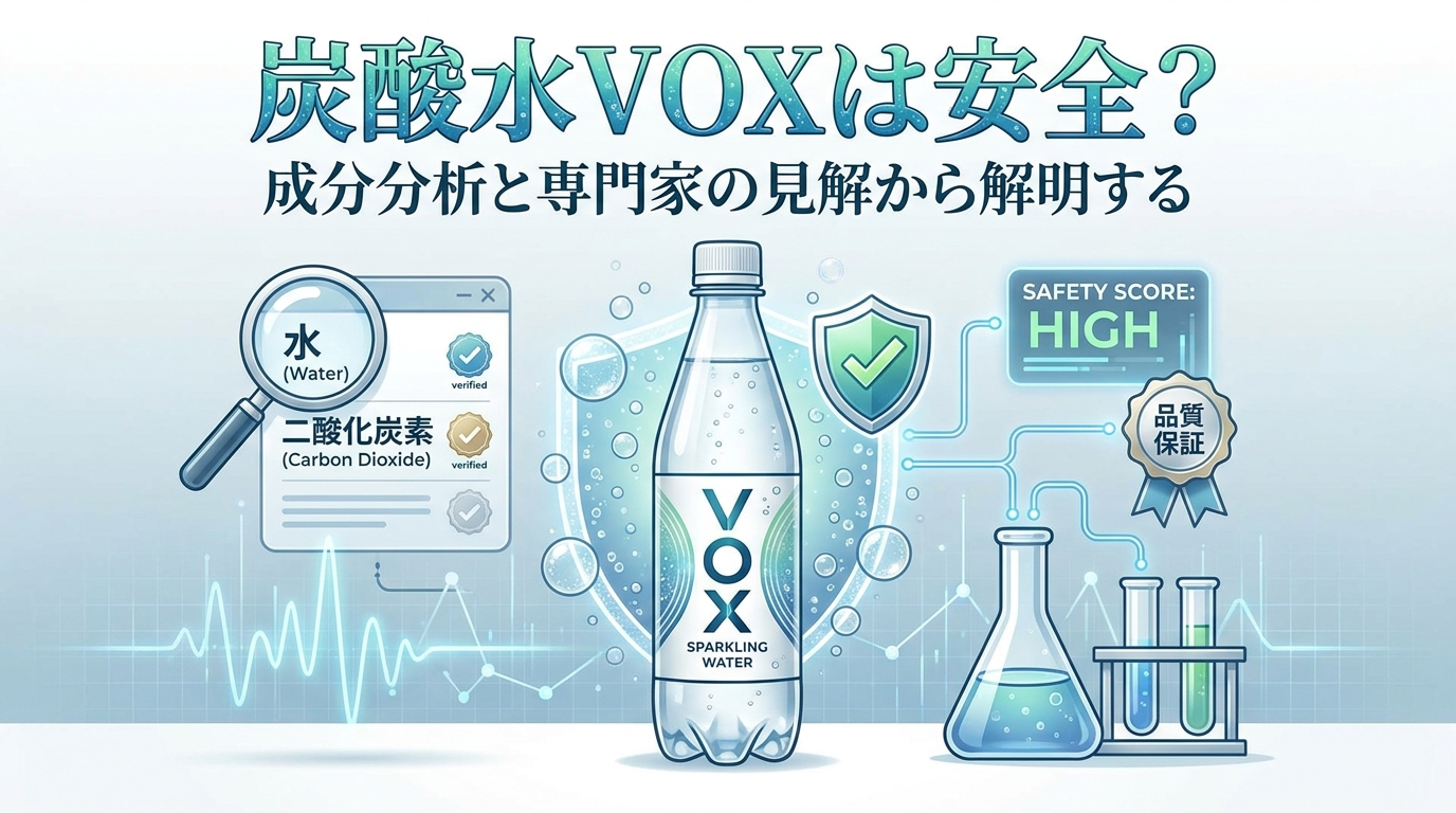 炭酸水VOXは安全？