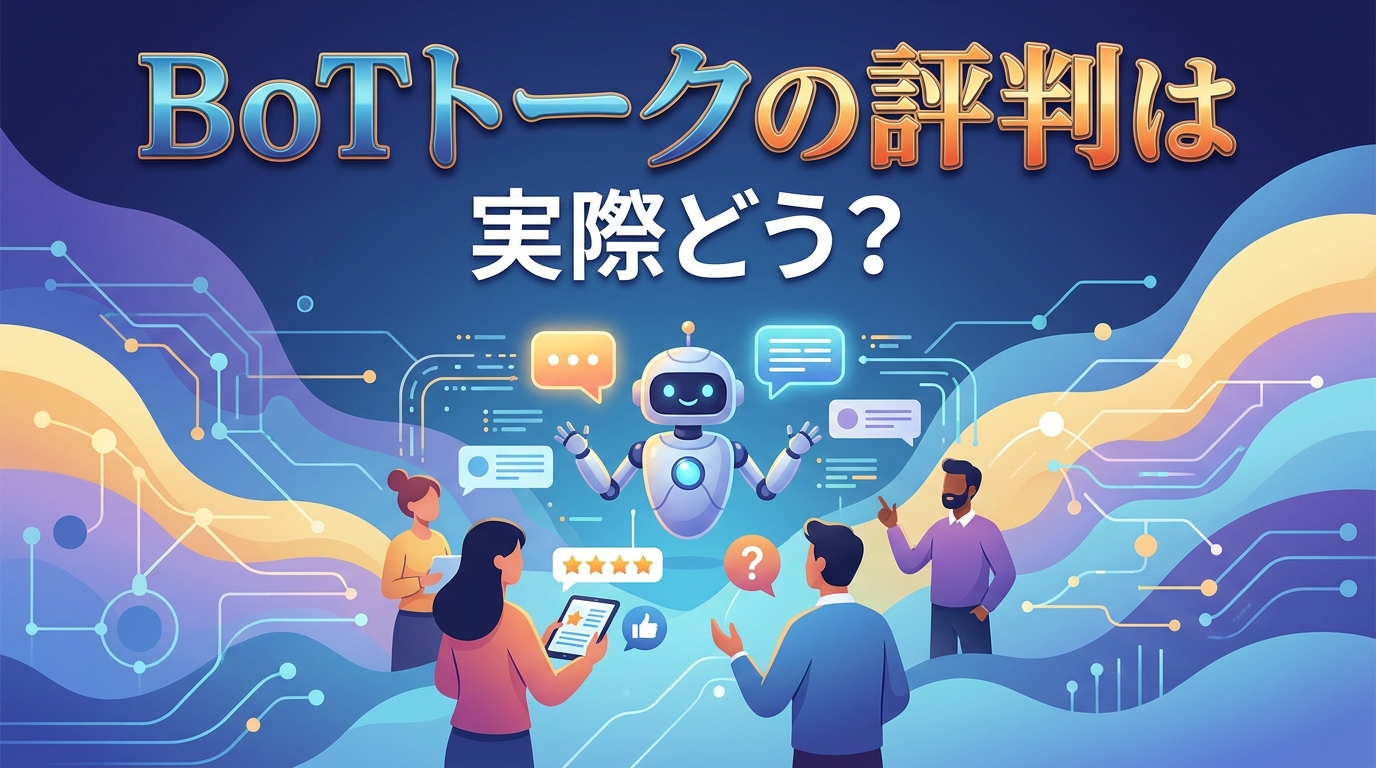 BoTトークの評判は実際どう?