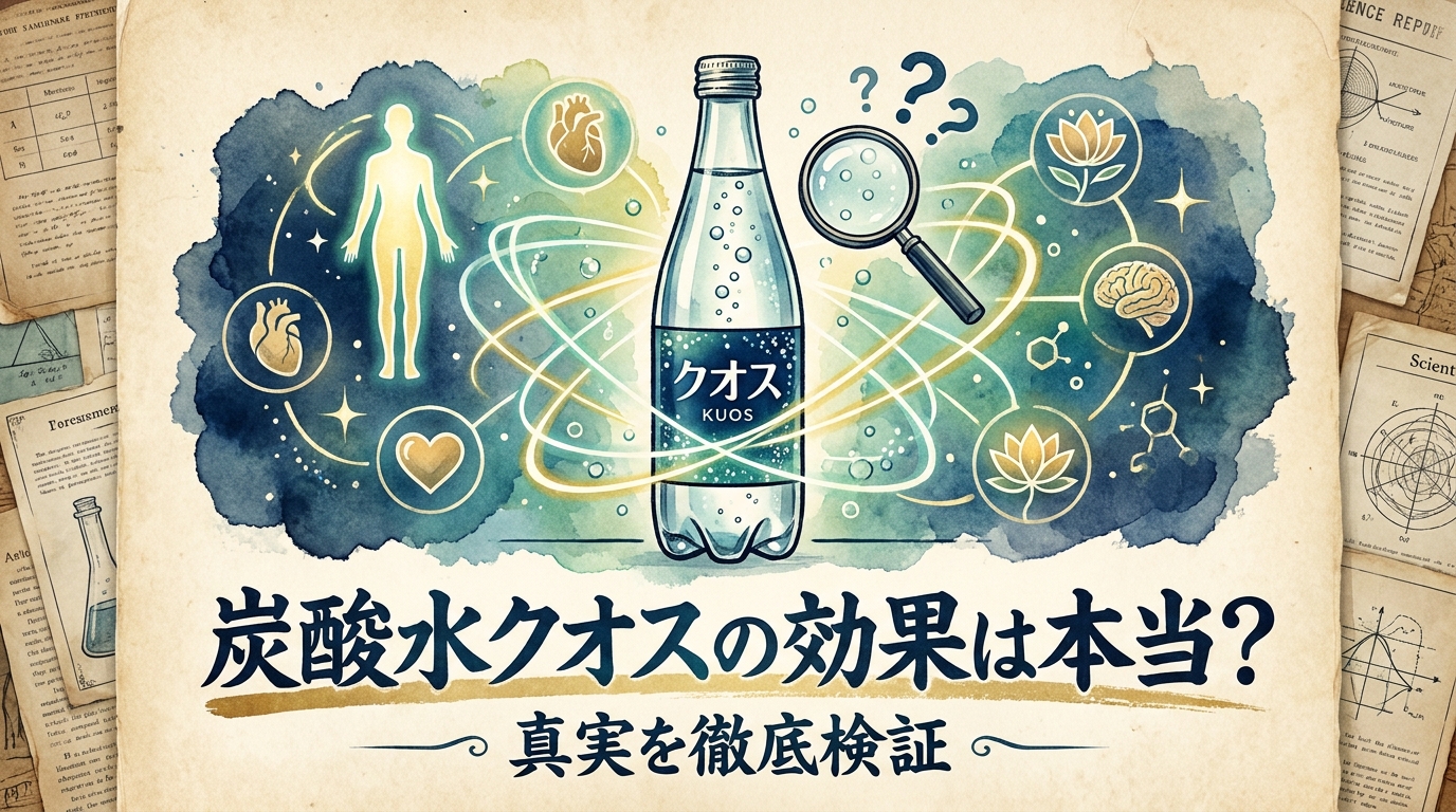 炭酸水クオスの効果は本当？
