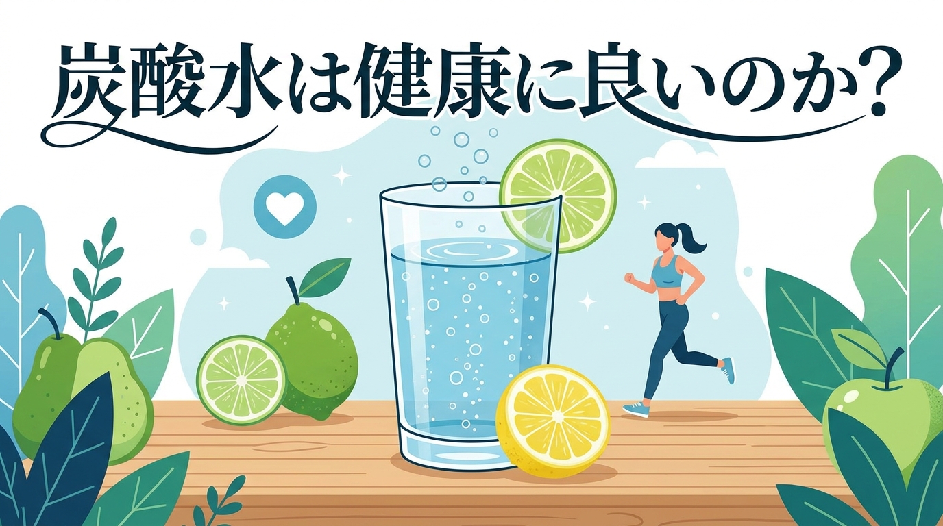 炭酸水は健康に良いのか？