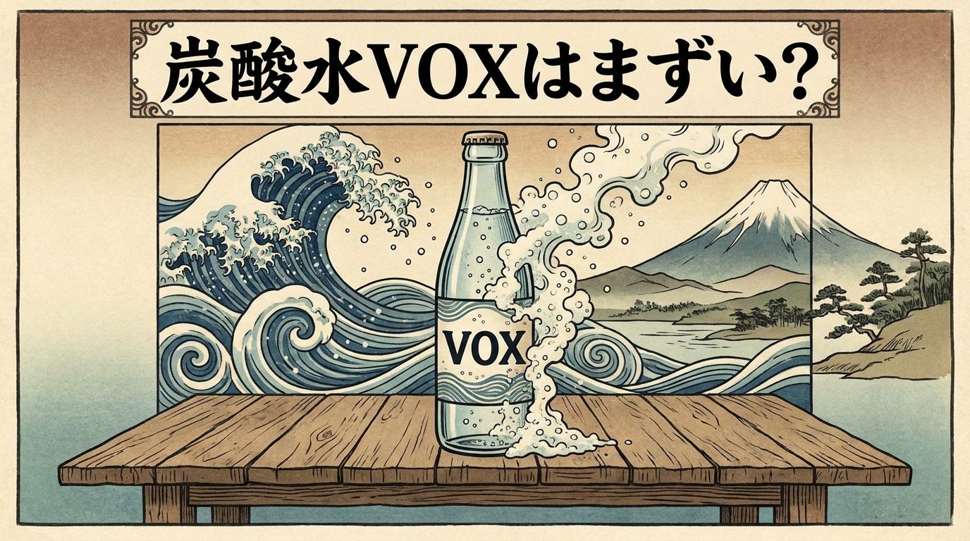 炭酸水VOXはまずい?