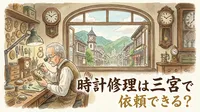 時計修理は三宮で依頼できる？