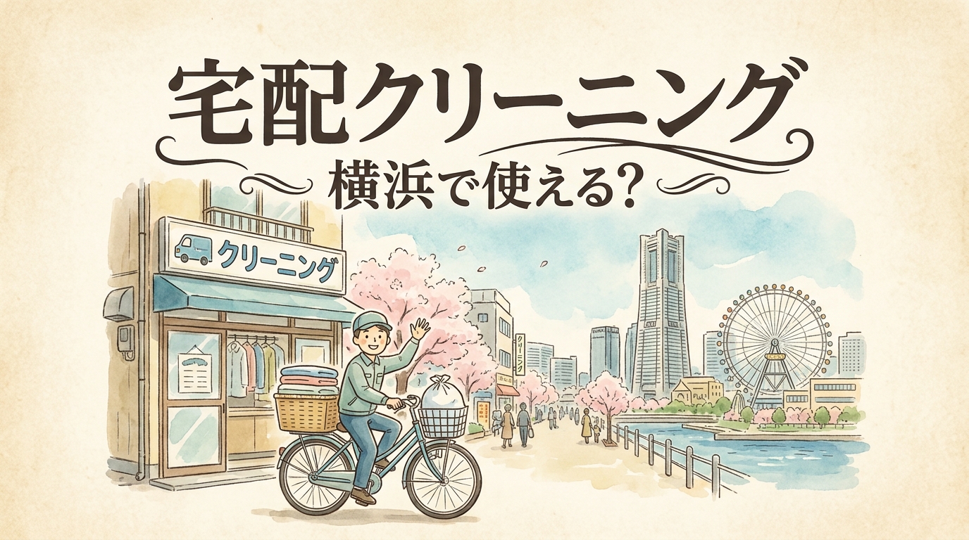 宅配クリーニング横浜で使える?