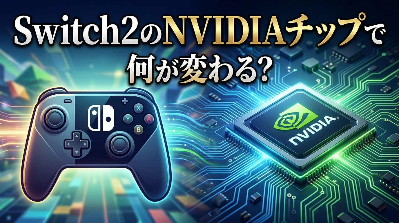 Switch2のNVIDIAチップで何が変わる?