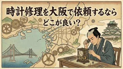 時計修理を大阪で依頼するならどこが良い？