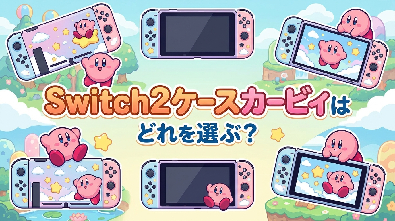 Switch2ケースカービィはどれを選ぶ?