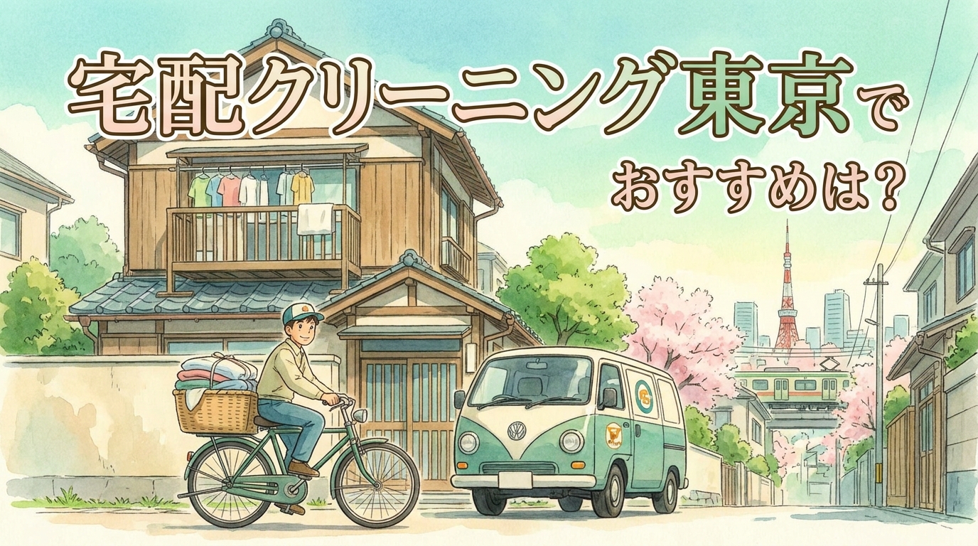 宅配クリーニング東京でおすすめは？