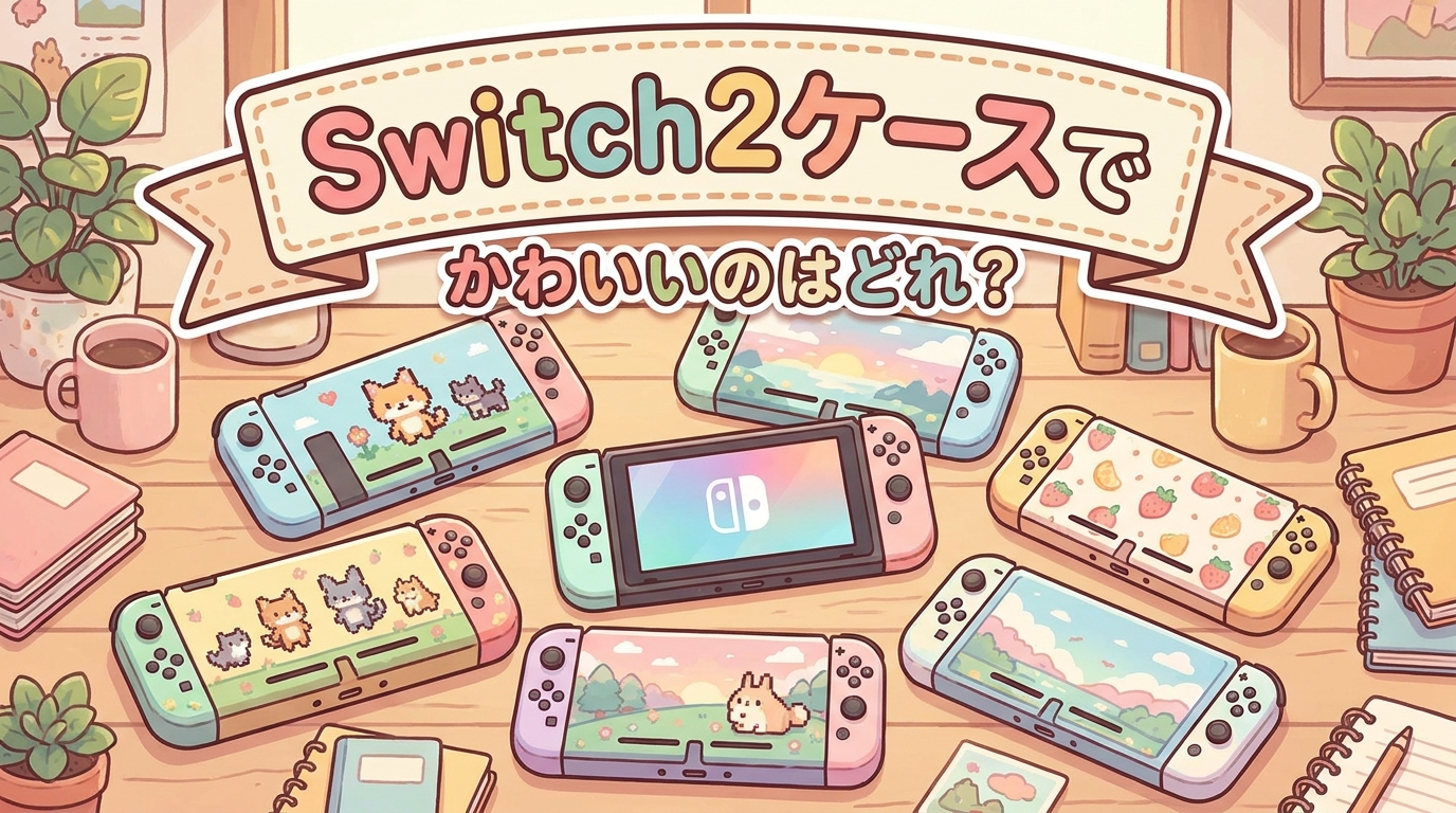 Switch2ケースでかわいいのはどれ?