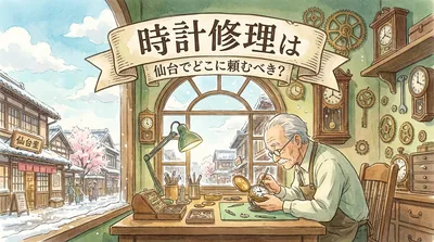 時計修理は仙台でどこに頼むべき？