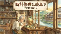 時計修理は岐阜でどこに頼む？