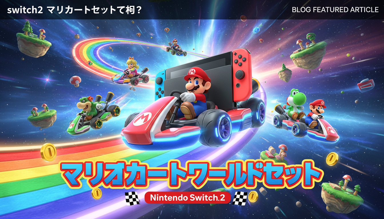 Nintendo Switch 2 マリオカートワールドセットとは