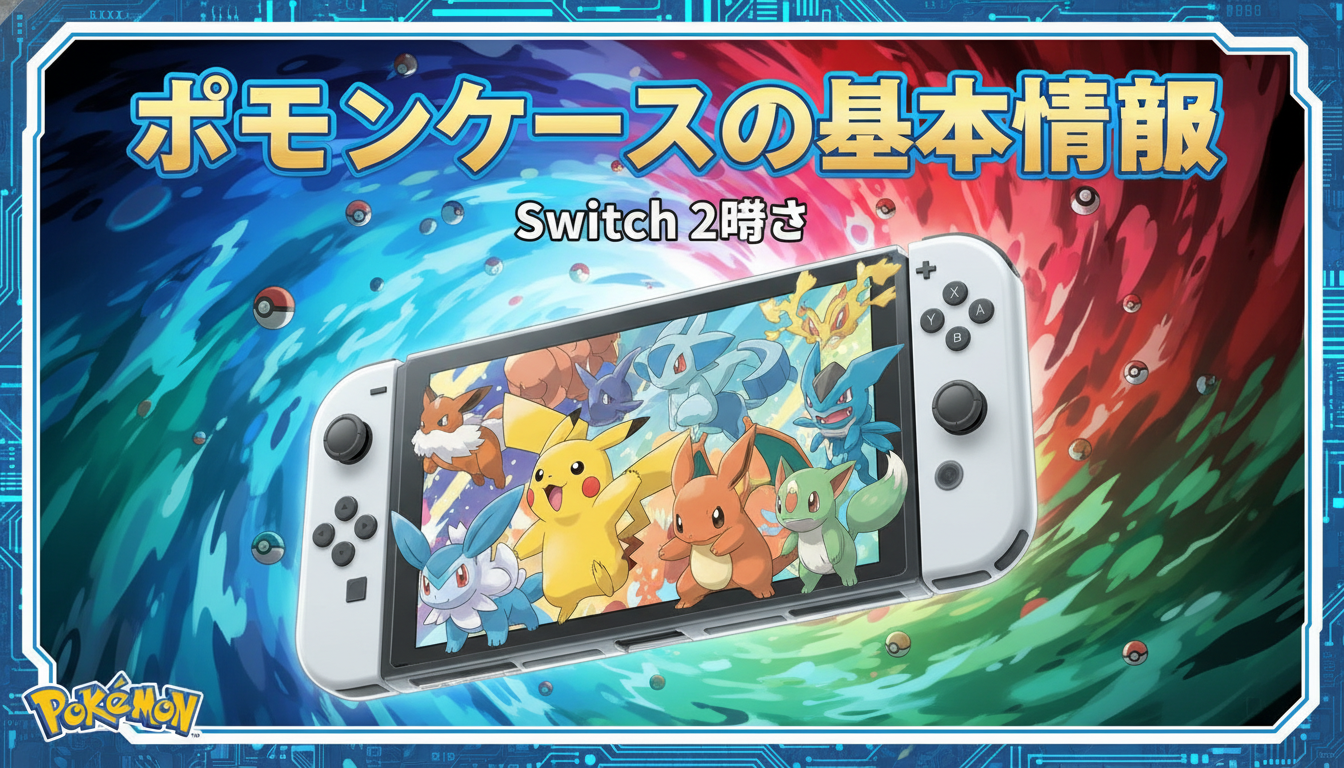 Switch 2向けポケモンケースの基本情報