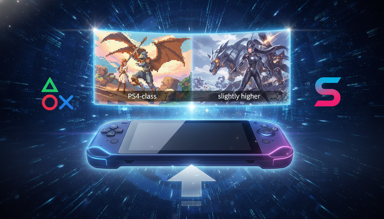 Switch2のベンチマーク性能はPS4相当からやや上の水準