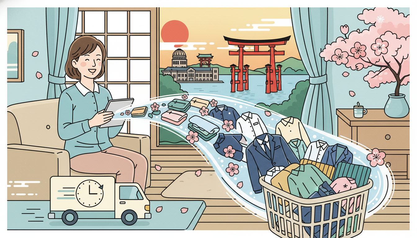宅配クリーニング広島の結論：自宅完結で時間と手間を大幅に節約できる