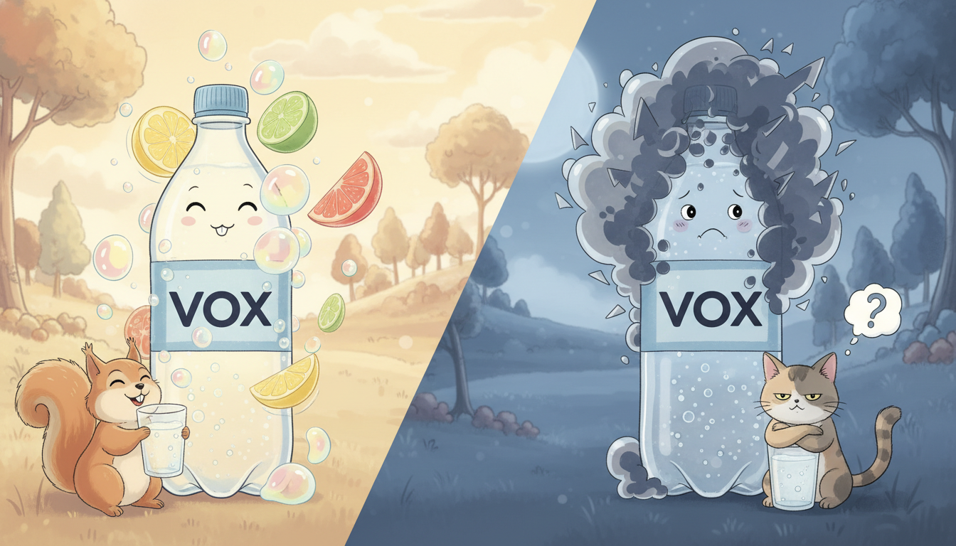 炭酸水VOXはまずいのか?結論は「好みが分かれる」