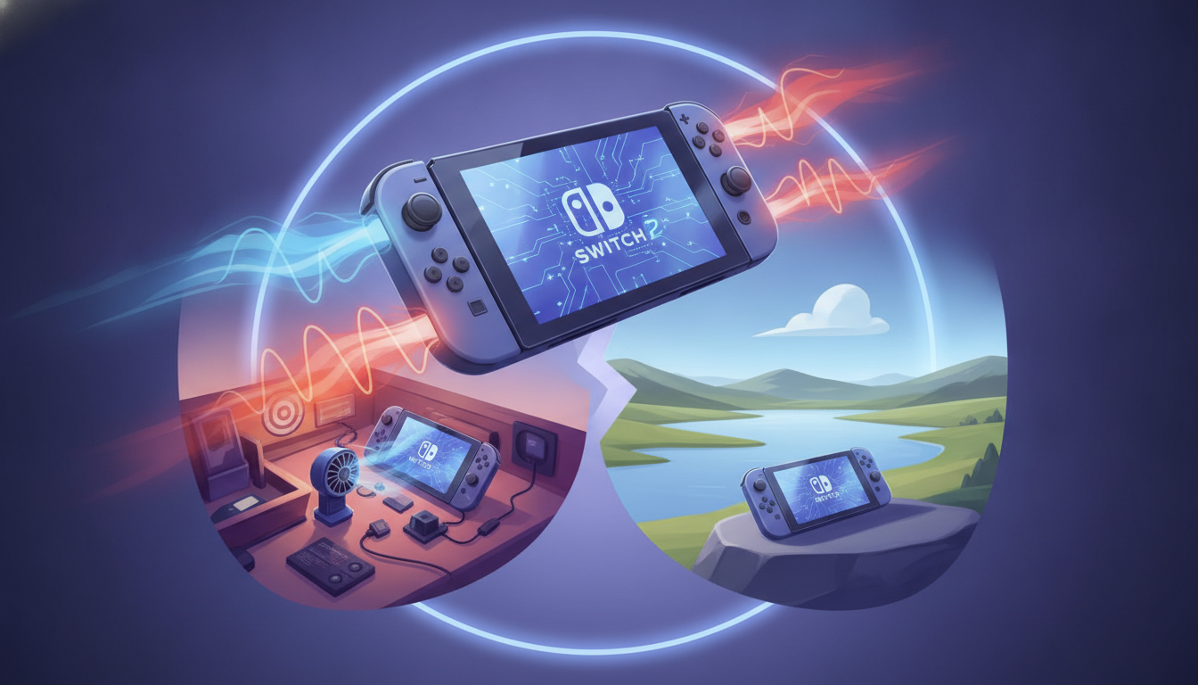 Switch 2の冷却は状況に応じて対策が必要