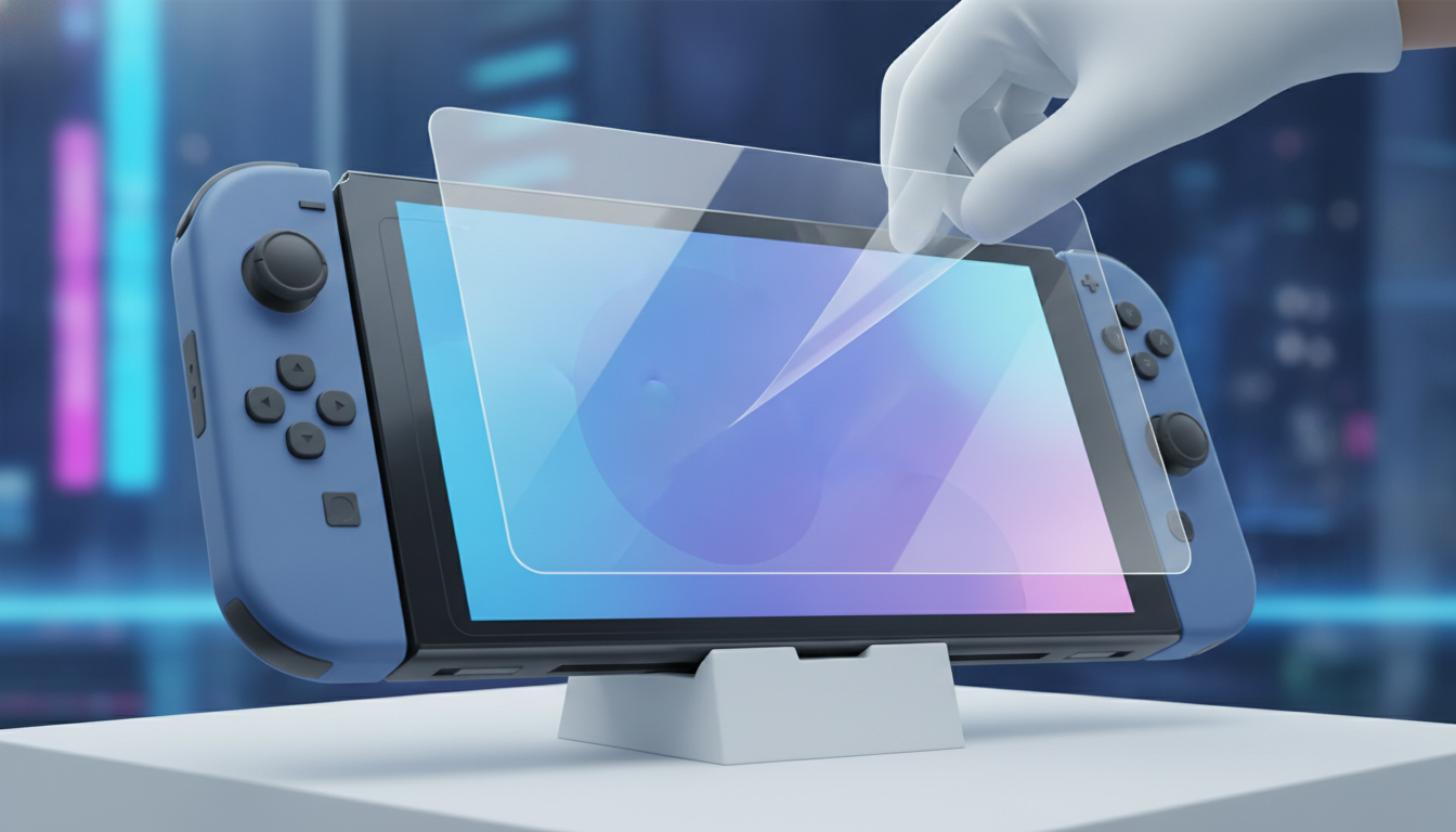 Switch2 フィルムの結論：本体のフィルムは剥がさず、保護フィルムを追加で貼るのが正解