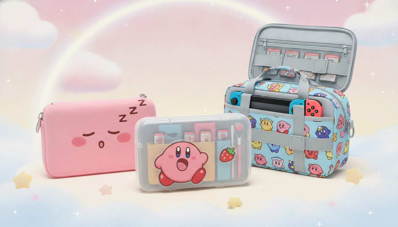 Switch2ケースカービィは用途と収納力で選ぶのが正解