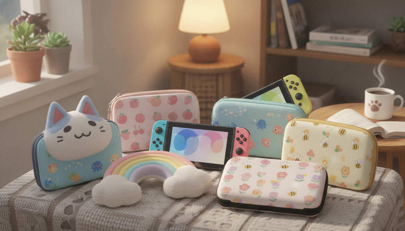 Switch2ケースでかわいいものは種類が豊富で選び放題